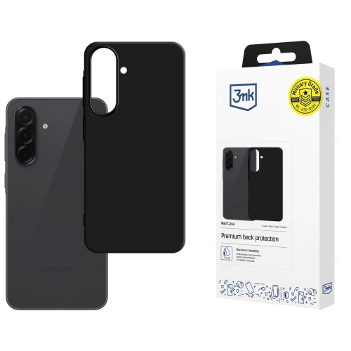DĖKLAS 3MK MATT CASE SAMSUNG A576 A57 5G JUODAS