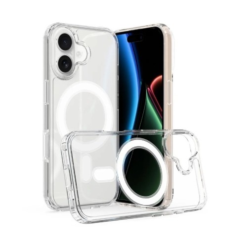 DĖKLAS CLEAR MAGSAFE CASE APPLE IPHONE 17 SKAIDRUS