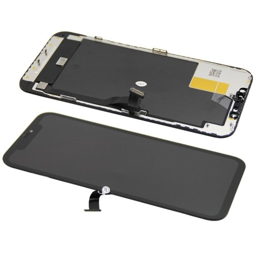 EKRANAS APPLE IPHONE 12 PRO MAX SU LIETIMUI JAUTRIU STIKLIUKU GX HARD OLED (NON-REMOVABLE IC)