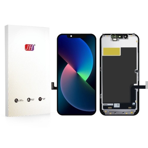 EKRANAS APPLE IPHONE 13 MINI SU LIETIMUI JAUTRIU STIKLIUKU JH INCELL HD+ (REMOVABLE IC)