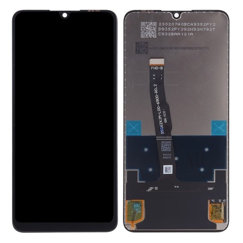 EKRANAS HUAWEI P30 LITE SU LIETIMUI JAUTRIU STIKLIUKU JUODAS ORG