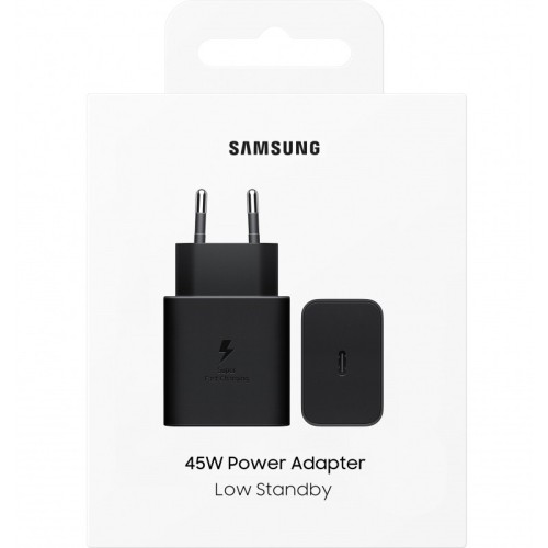ĮKROVIKLIS SAMSUNG EP-T4511NBEGEU 45W USB-C JUODAS ĮKROVIKLIS SAMSUNG EP-T4511NBEGEU 45W USB-C JUODAS