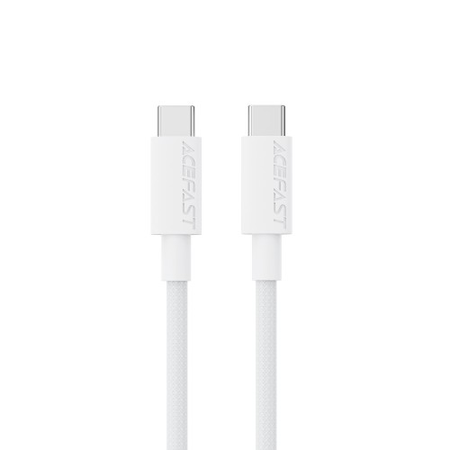 USB KABELIS ACEFAST C18-03 60W USB-C TO USB-C 1.2M BALTAS