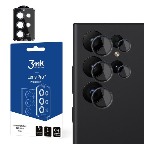 APSAUGINIS STIKLIUKAS KAMERAI 3MK LENS PRO SAMSUNG S918 S23 ULTRA 5G