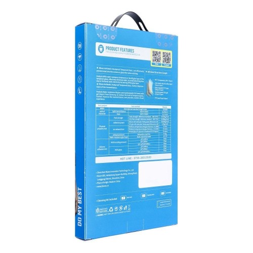 LCD APSAUGINIS STIKLIUKAS 5D MR. MONKEY GLASS (STRONG LITE) SAMSUNG S931 S25 JUODAS