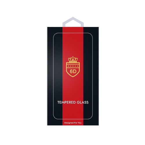 LCD APSAUGINIS STIKLIUKAS 6D APPLE IPHONE 14 PRO MAX JUODAS