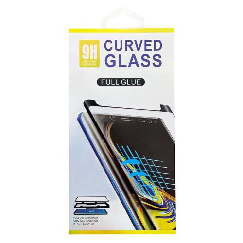 LCD APSAUGINIS STIKLIUKAS 9D CURVED FULL GLUE XIAOMI REDMI NOTE 14 PRO 4G JUODAS