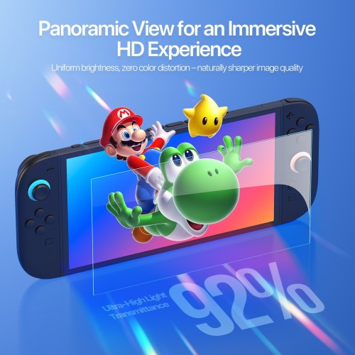 LCD APSAUGINIS STIKLIUKAS DUX DUCIS HD (+ ALIGNMENT TOOL) NINTENDO SWITCH