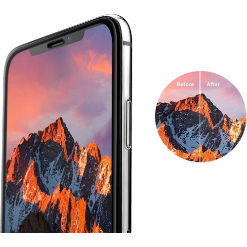 LCD APSAUGINIS STIKLIUKAS 2.5D TELLOS APPLE IPHONE 15 JUODAS