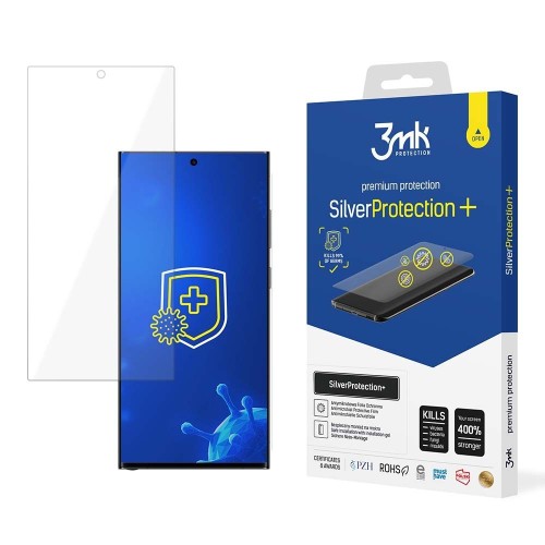 LCD APSAUGINĖ PLĖVELĖ 3MK SILVER PROTECTION+ SAMSUNG S918 S23 ULTRA 5G