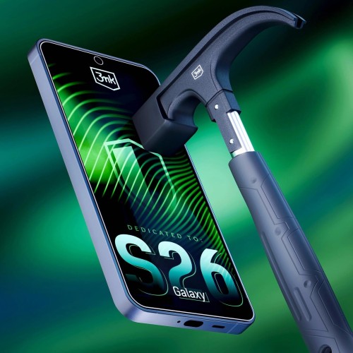 LCD APSAUGINĖ PLĖVELĖ 3MK SILVER PROTECTION+ SAMSUNG S942 S26