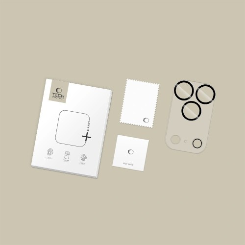 APSAUGINIS STIKLIUKAS KAMERAI TECH-PROTECT CAM FIT+ APPLE IPHONE 17 PRO MAX SKAIDRUS