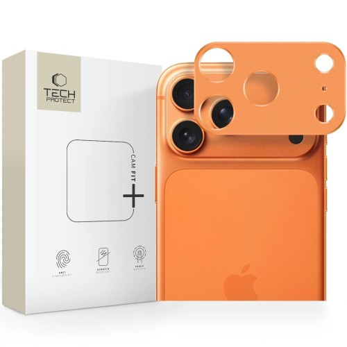 KAMEROS APSAUGA TECH-PROTECT CAMALLOY APPLE IPHONE 17 PRO MAX COSMIC ORANGE