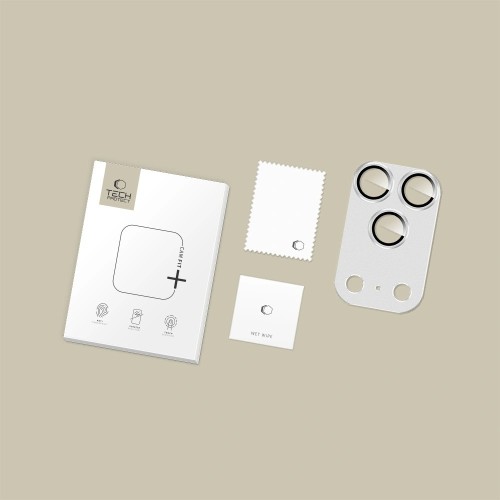 KAMEROS APSAUGA TECH-PROTECT CAMFULL FIT+ APPLE IPHONE 17 PRO SILVER