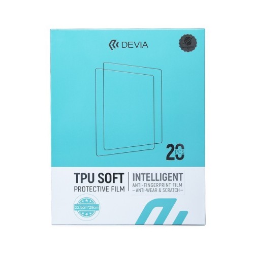 PLĖVELIŲ RINKINYS KARPYMO MECHANIZMUI DEVIA INTELLIGENT TPU SOFT TABLET 20VNT.