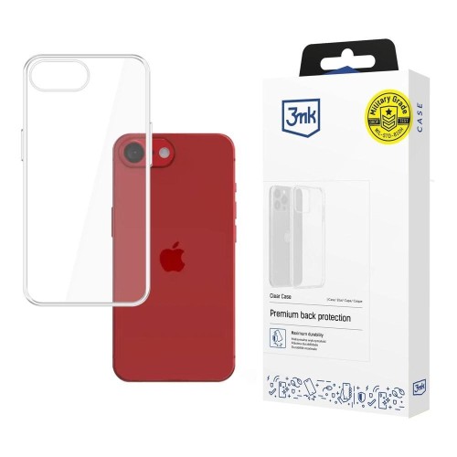 DĖKLAS 3MK CLEAR CASE 1,2MM APPLE IPHONE 16E / 17E