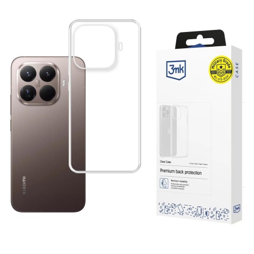 DĖKLAS 3MK CLEAR CASE 1,2MM XIAOMI 15T PRO