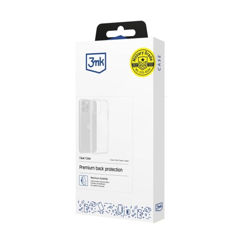 DĖKLAS 3MK CLEAR CASE 1,2MM XIAOMI REDMI NOTE 14 PRO PLUS 5G