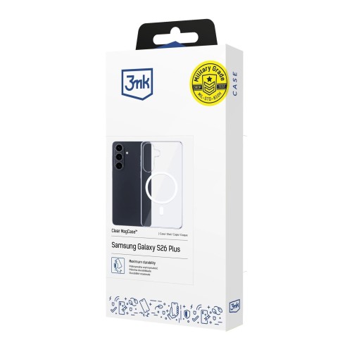 DĖKLAS 3MK CLEAR MAGCASE SAMSUNG S947 S26 PLUS