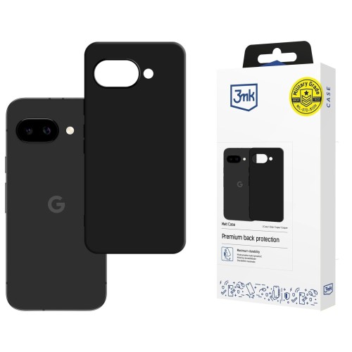 DĖKLAS 3MK MATT CASE GOOGLE PIXEL 10A JUODAS
