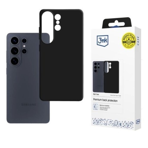 DĖKLAS 3MK MATT CASE SAMSUNG S948 S26 ULTRA JUODAS