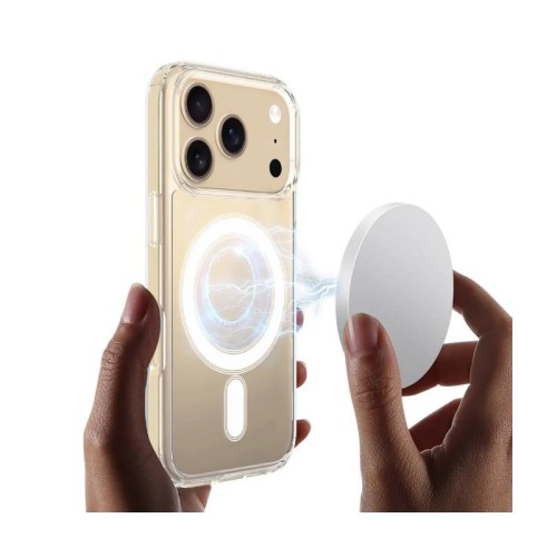 DĖKLAS CLEAR MAGSAFE CASE APPLE IPHONE 17 PRO SKAIDRUS