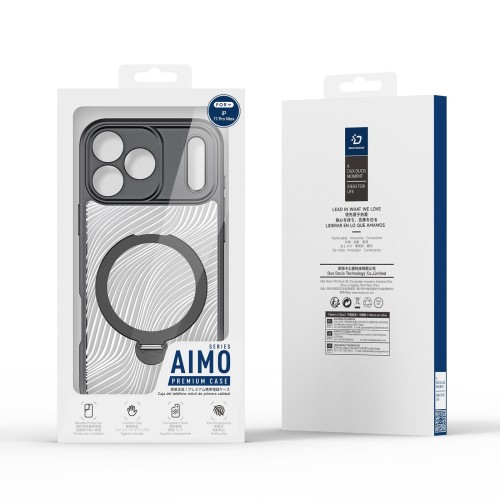 DĖKLAS DUX DUCIS AIMO MAGNETIC STAND APPLE IPHONE 17 PRO MAX