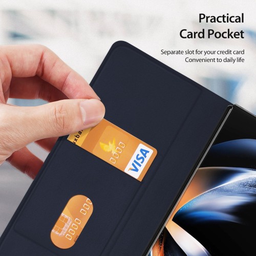 DĖKLAS DUX DUCIS BRIL SAMSUNG F751 Z FLIP7 MĖLYNAS