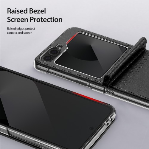 DĖKLAS DUX DUCIS BRIL SAMSUNG F751 Z FLIP7 ROŽINIS