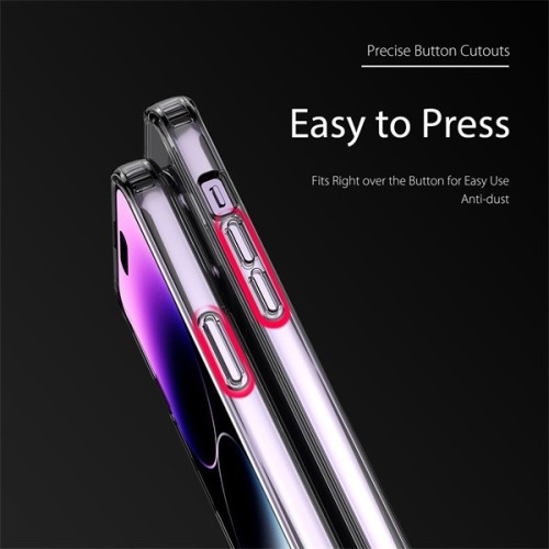 DĖKLAS DUX DUCIS CLIN APPLE IPHONE 15 PLUS SKAIDRUS