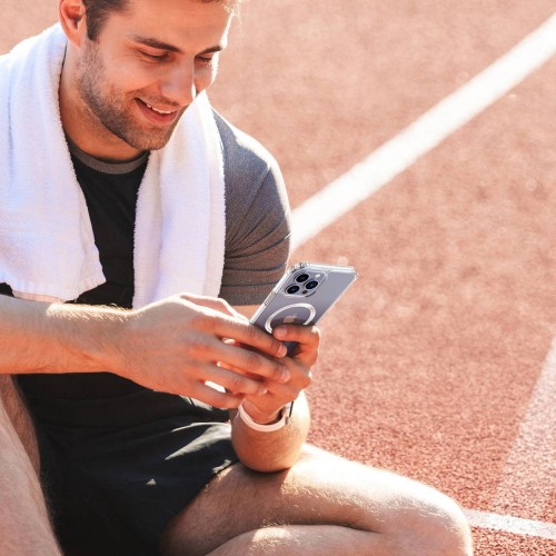 DĖKLAS DUX DUCIS CLIN MAGSAFE APPLE IPHONE 15 PRO SKAIDRUS