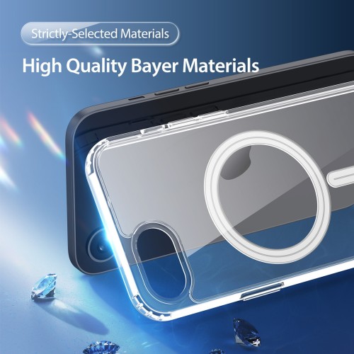 DĖKLAS DUX DUCIS CLIN MAGSAFE APPLE IPHONE 16E / 17E SKAIDRUS