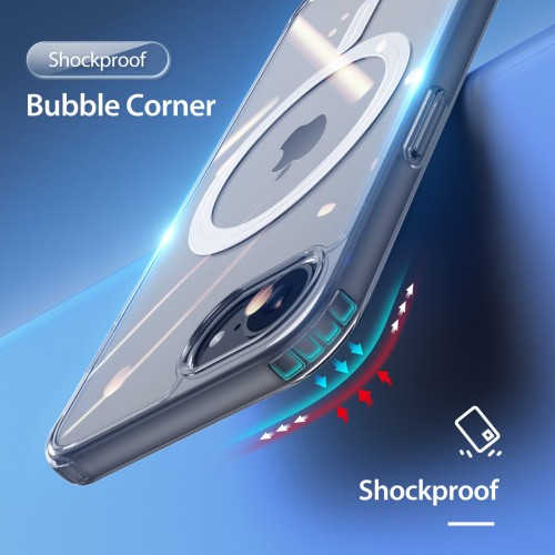 DĖKLAS DUX DUCIS CLIN MAGSAFE APPLE IPHONE 16E / 17E SKAIDRUS