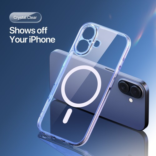 DĖKLAS DUX DUCIS CLIN MAGSAFE APPLE IPHONE 17 SKAIDRUS