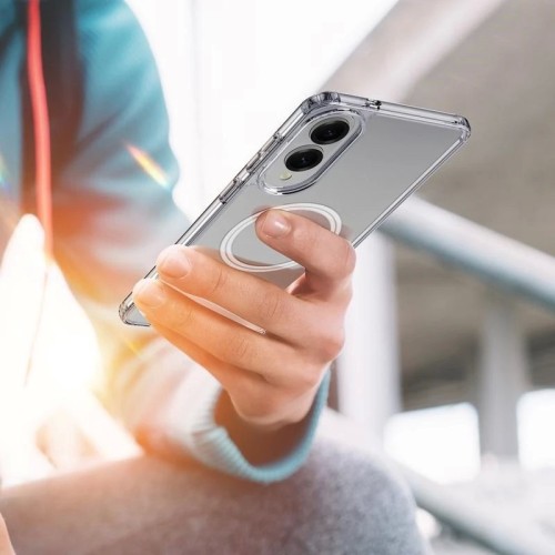 DĖKLAS DUX DUCIS CLIN MAGSAFE SAMSUNG S937 S25 EDGE SKAIDRUS