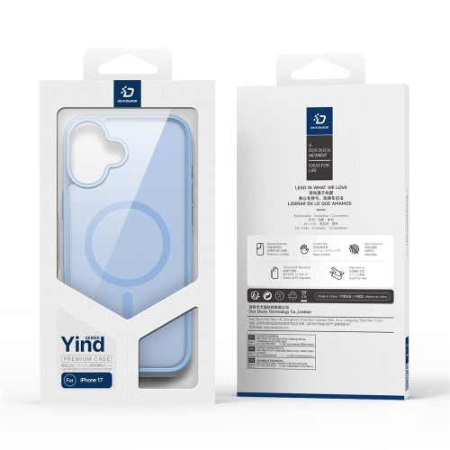 DĖKLAS DUX DUCIS YIND APPLE IPHONE 17 MĖLYNAS