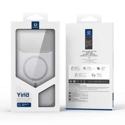 DĖKLAS DUX DUCIS YIND APPLE IPHONE 17 PRO PILKAS