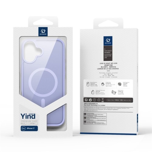 DĖKLAS DUX DUCIS YIND APPLE IPHONE 17 VIOLETINIS
