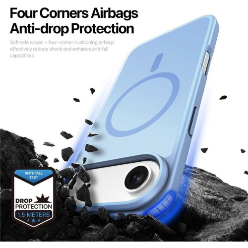 DĖKLAS DUX DUCIS YIND APPLE IPHONE AIR MĖLYNAS