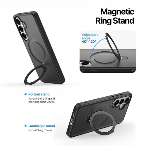 DĖKLAS DUX DUCIS YIND MAGNETIC STAND SAMSUNG S942 S26 JUODAS