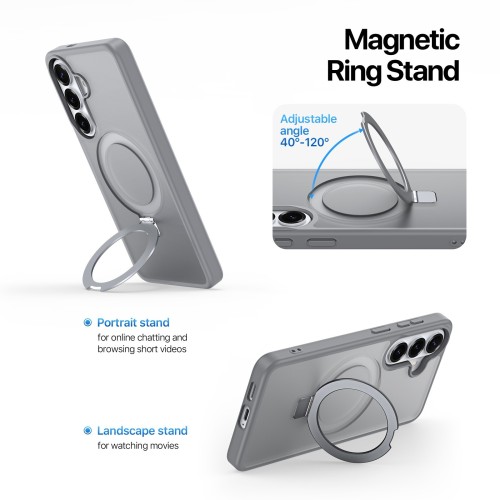 DĖKLAS DUX DUCIS YIND MAGNETIC STAND SAMSUNG S947 S26 PLUS PILKAS