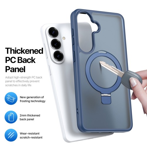 DĖKLAS DUX DUCIS YIND MAGNETIC STAND SAMSUNG S947 S26 PLUS TAMSIAI MĖLYNAS