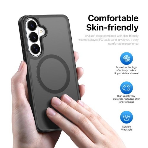 DĖKLAS DUX DUCIS YIND MAGSAFE SAMSUNG S942 S26 JUODAS