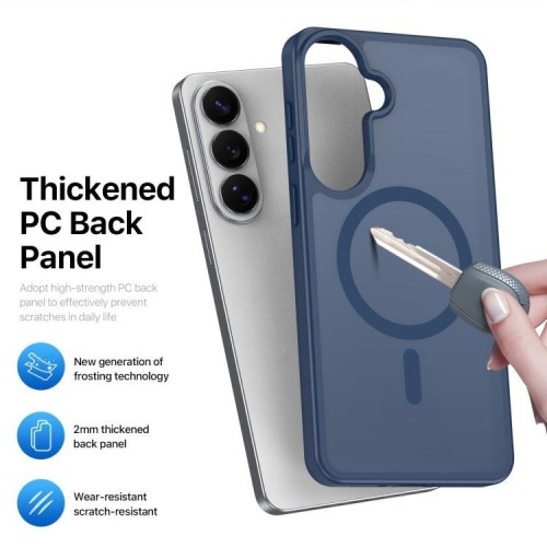 DĖKLAS DUX DUCIS YIND MAGSAFE SAMSUNG S942 S26 TAMSIAI MĖLYNAS