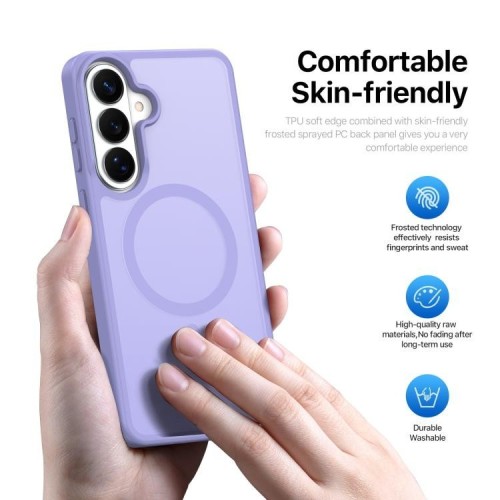 DĖKLAS DUX DUCIS YIND MAGSAFE SAMSUNG S942 S26 VIOLETINIS