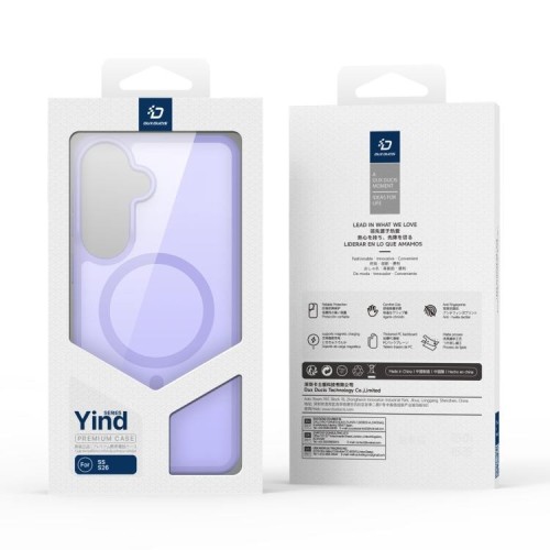 DĖKLAS DUX DUCIS YIND MAGSAFE SAMSUNG S942 S26 VIOLETINIS