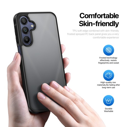 DĖKLAS DUX DUCIS YIND SAMSUNG A175 A17 4G / A176 A17 5G JUODAS