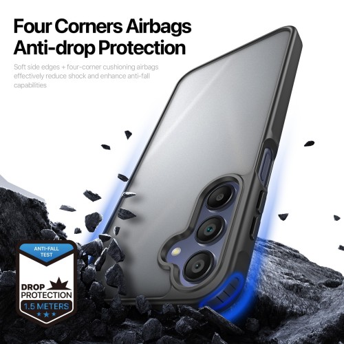 DĖKLAS DUX DUCIS YIND SAMSUNG A175 A17 4G / A176 A17 5G JUODAS