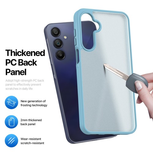 DĖKLAS DUX DUCIS YIND SAMSUNG A175 A17 4G / A176 A17 5G MĖLYNAS