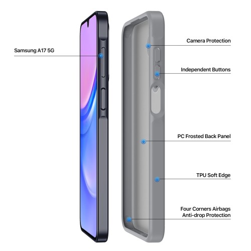 DĖKLAS DUX DUCIS YIND SAMSUNG A175 A17 4G / A176 A17 5G PILKAS
